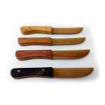 dřevěné nože - ořech, švestka, hrušeň, třešeň