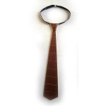 dřevěná kravata - aro kostka