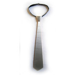 dřevěná kravata kov kostka