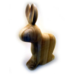dřevěné plastiky - králík