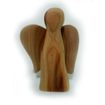 dřevěná plastika - anděl švestka